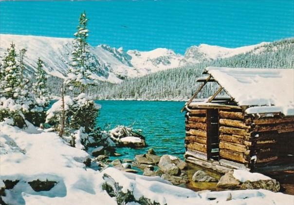 Colorado Long Lake and Indian Peaks