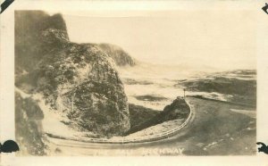 Honolulu Hawaii Pail Highway 1920s RPPC Photo Postcard 21-847