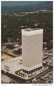 Aerial View, 25-Story Daniel Building, GREENVILLE, South Carolina, 40-60's