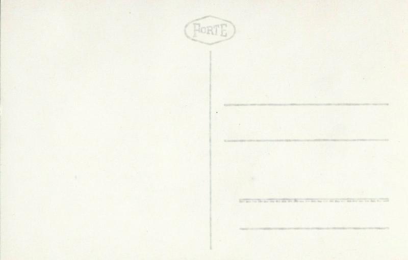 Hungary Budapest equestrian monument postcard