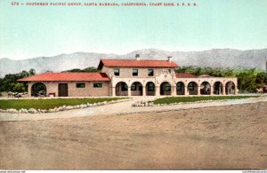 California Santa Barbara Southern Pacific Depot