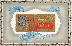 Best Wishes Writing on back 