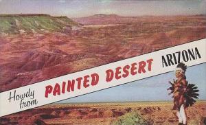 Arizona Howdy From Painted Desert