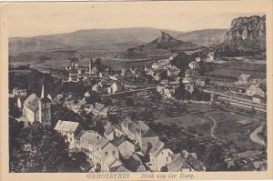 Germany Gerolstein Blick von der Burg