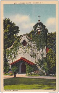 View In Hampton Park, Camden, South Carolina, 1910-1920s