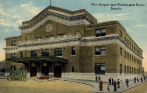 Seattle, WA, USARailroad Depot Postcard