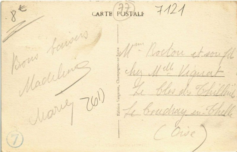 CPA CHAMPAGNE-sur-SEINE - L'Église (988841)