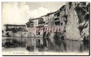 Old Postcard The Dauphine Pont en Royans