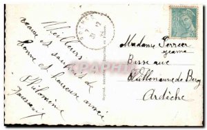 Postcard Fancy Old Village under snow