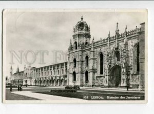 400030 PORTUGAL LISBOA Mosteiro dos Jeronimos monastery 1959 y photo RPPC