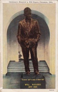 Oklahomas Memorial To Will Rogers Claremore Oklahoma