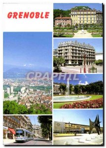 Modern Postcard Images of France Isere Grenoble's City Garden and Fort de la ...