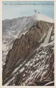 View of Bottomless Pit at Pikes Peak CO, Colorado - WB