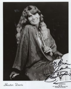 Skeeter Davis Management Agency Giant 10x8 Hand Signed Photo