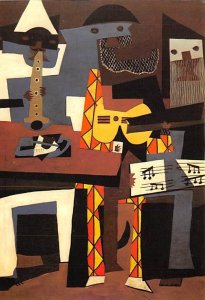 The Three Musicians, By Pablo Picasso 