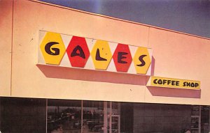 Gales Coffee Shop Advertising Unused 