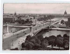 Postcard Le Pont Alexandre III, Paris, France