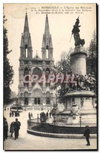 Postcard Old Marseille The Church of Reforms and high monument to the memory ...