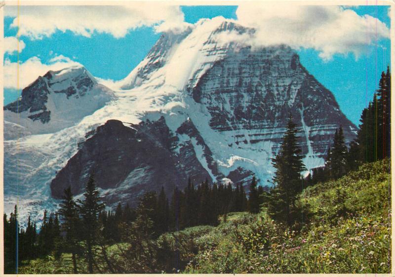 Snowcapped Mount Robson Canada