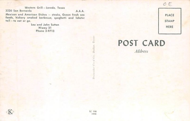 Western Grill - Laredo, Texas TX