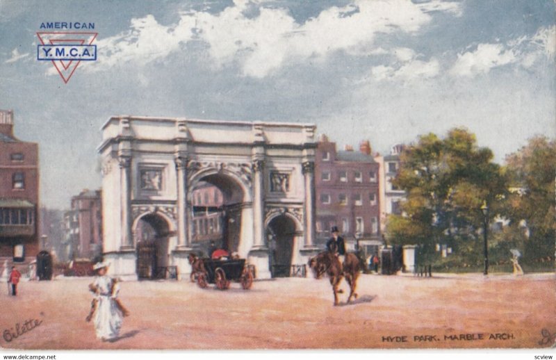 HYDE PARK, Marble Arch, 1900-10s; TUCK 7224