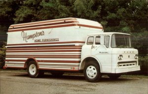Delivery Truck Gerstenslager Co Wooster OH c1950s Postcard