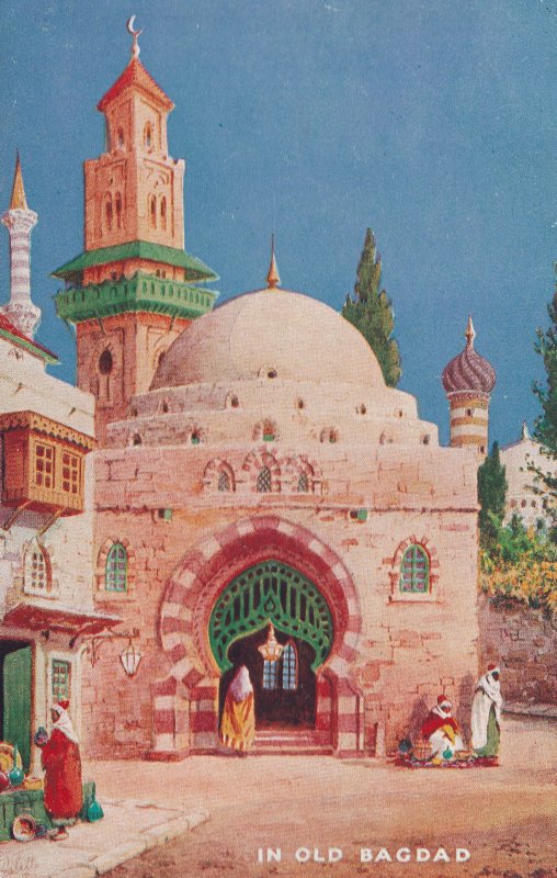 In Old Bagdad Tucks Oilette Charms Of The East Old Postcard