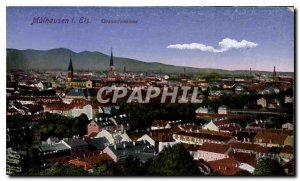 Postcard Old Mulhausen i Els