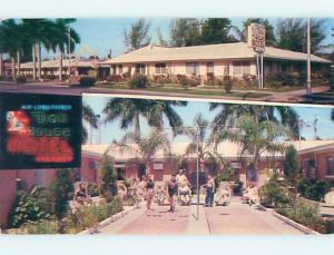 1950's DOLL HOUSE MOTEL St. Saint Petersburg Florida FL s8949