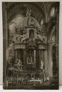 Mexico Cathedral de Puebla Del El Cipres Church Photo 1948 Postcard F5