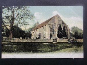 Hampshire BEAULIEU Church NEW FOREST c1906 by F.G.O.Stuart 980