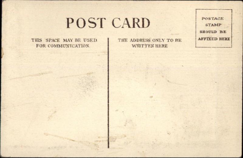 Vancouver BC General View Ships Bldgs c1910 Postcard