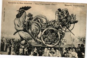 CPA Carnaval de NICE - Char Le Chante Clair (198863)