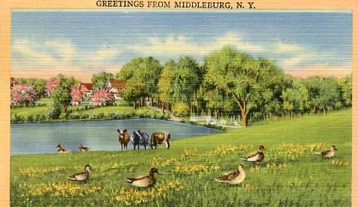Greetings from Middleburg, NY