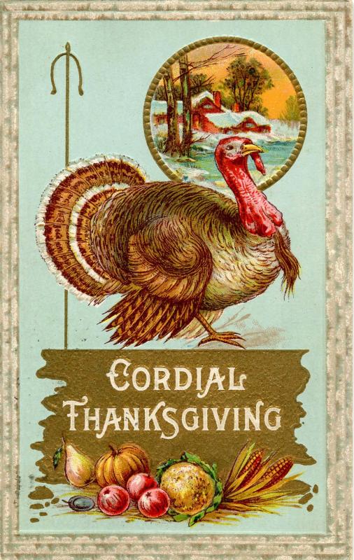 Greeting - Thanksgiving, Turkey