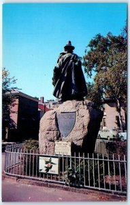 Postcard - Roger Conant Statue - Salem, Massachusetts