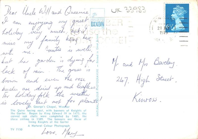 uk33983 st georges chapel  windsor uk