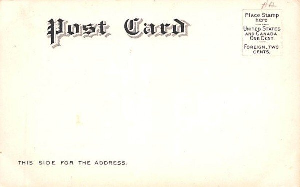 New England Views on Boston & maine R.R. Clinton, Massachusetts Postcard