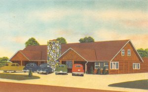 LP31 Flint  Michigan Postcard El Rancho Restaurant US 10