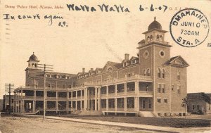 DEWEY PALACE HOTEL Nampa, Idaho Canyon County 1907 Vintage Postcard