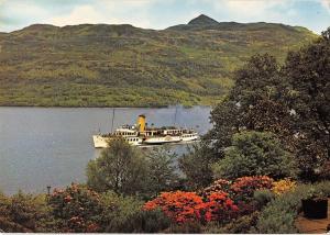 B100481 loch lomond ship bateaux  dunbartonshire scotland