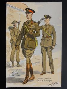 Military: Armee Britannique, Artillerie, Tenue de Campagne - M Toussaint c1940