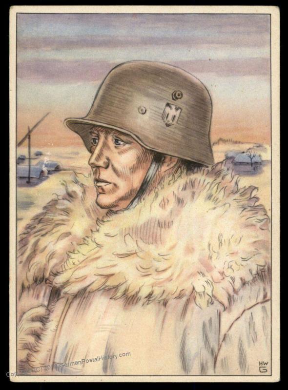 3rd Reich FP16463 Germany Unit Propaganda Card 91246