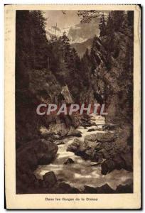 Old Postcard Gorges De La Diosaz Servoz near Chamonix