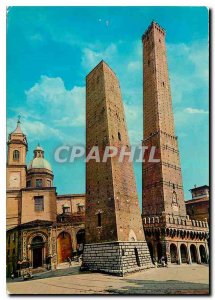 Postcard Modern Bologna The Two Towers