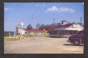 MILLER'S FALLS MASSACHUSETTS WEATHERHEAD'S MOTEL VINTAGE ADVERTISING POSTCARD