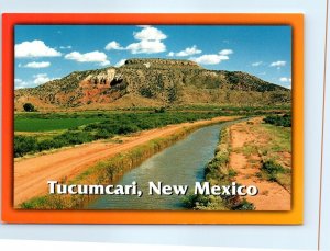 Postcard - Tucumcari Mountain - Tucumcari, New Mexico