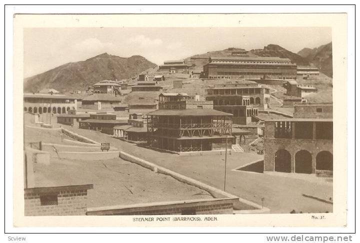 RP:  Steamer Point (Barracks) , ADEN , Yemen , 00-10s