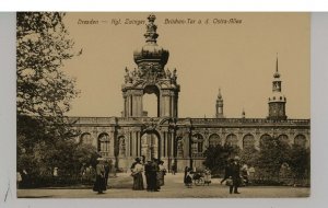 Germany - Dresden. Castle, Bridge Gate on Ostra Avenue