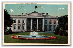 Vintage 1920s Postcard White House, Washington, D.C.